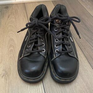 Dr. Martens Black Leather Shoes